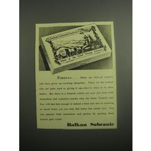 1948 Balkan Sobranie Cigarettes Ad - Formula