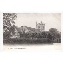 All Saints Church Leek Wootton Postcard Warwickshire