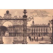 Nancy French Theatre & Grand Hotel Antique Postcard