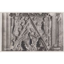 Martyrdom Shrine Detail of St Albans Abbey Herts Antique Postcard