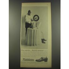1956 Nettleton Shoes Ad - Italian Inspiration.. American Convenience