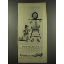 1956 Nettleton Shoes Advertisement - Captures men - with ease