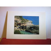 CALA S' ALMONIA, MALLORCA, SPAIN used postcard 1990 stamp =