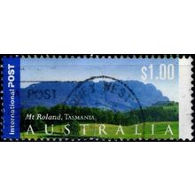 D2198 Australia International Stamp 2002 $1 Mount Roland Tasmania Used