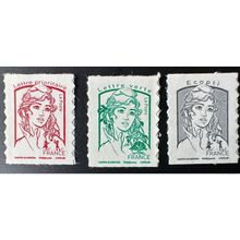 France 2016 Autoadhésif YT 1214 - 1215A Marianne et la Jeunesse Ciapa Kawena