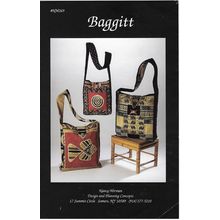 Nancy Mirman #NM269 Baggit Carry Bag in 2 sizes Pattern/Instructions © 2001