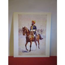 14th MURRAY'S JAT LANCERS, by A C Lovett postcard National Army Museum =