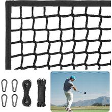 Golf Netting 7Ft,10Ft,15Ft,20Ft Golf Practice Net for Garage, Sport Practice Bar