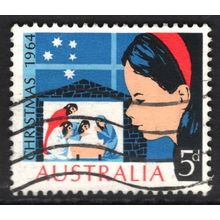 AUSTRALIA 1964: CHRISTMAS - 5d USED (G4)