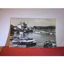CUSTOMS HOUSE QUAY, FALMOUTH, CORNWALL used vintage postcard RP 1960 pm =
