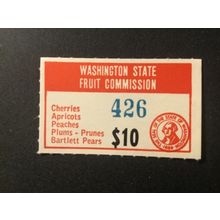 ICOLLECTZONE US Washington State Apple Revenue $ 10 VF NH