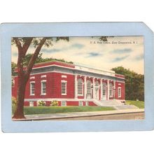 Rhode Island East Greenwich U S Post Office Street Scene~374