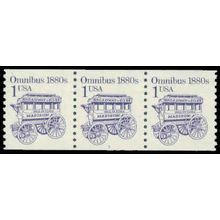 2225 1c Omnibus Very Fine MNH Dry Gum PNC 1/3 R0280