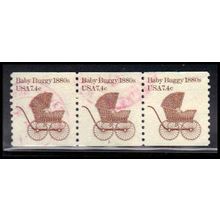 Used 1902 7.4c Baby Buggy Very Fine PNC 2/3 PA2331
