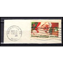 Used 2064 20c Santa Claus Phoenixville, PA. E1862
