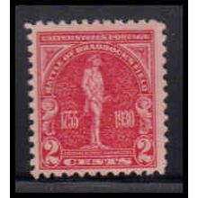 688 2c Battle of Braddock Just Clears MNH O2494