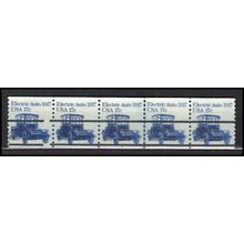 1906a 17c Electric Auto Very Fine MNH Dry Gum PNC 4A/5 Gap 2L AA0199