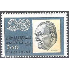 Portugal 1973 Michel 1204 Neuf ** Cote (2008) 1.10 € Emílio Garrastazu Médici