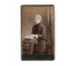 CDV, Elegant Lady, J Garratt & Son, Lower Road, Rotherhithe, London, London.