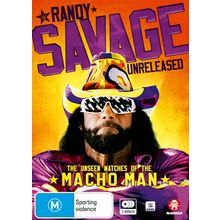 WWE Randy Savage Unreleased Unseen Matches of Macho Man DVD | Region 4