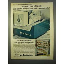 1963 RCA Whirlpool Model EKB-18MM Refrigerator Ad