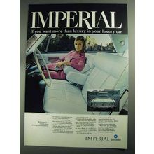 1968 Chrysler Imperial Crown Four-Door Hardtop Ad