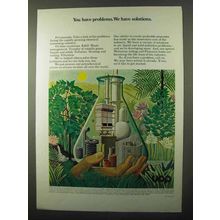 1971 UOP Universal Oil Products Ad - We Have Solutions