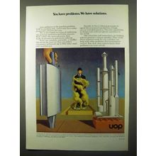 1971 UOP Universal Oil Products Ad - You Have Problems