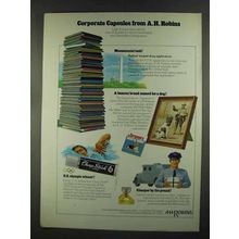 1972 A.H. Robins Company Ad - Corporate Capsules