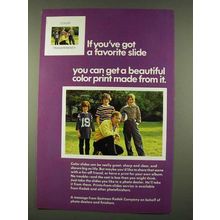 1973 Kodak Prints from Slides Ad - Got a Favorite