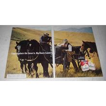 1974 Marlboro Cigarettes Ad - Marlboro Man