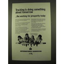 1975 International Harvester Trucks Ad - Tomorrow