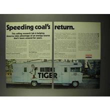 1975 Exxon Oil Ad - Speeding Coal's Return