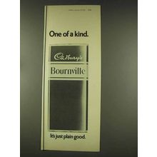 1977 Cadbury's Bournville Chocolate Ad - One of a Kind