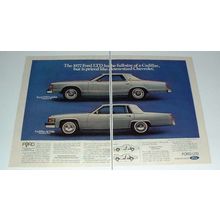 1977 Ford LTD Landau Car Ad - Full-size, Priced down