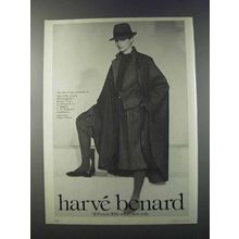 1981 Harve Benard Wool Cape Ad