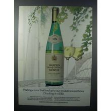 1981 Harvey's Moselle Wine Ad - Our Reputation