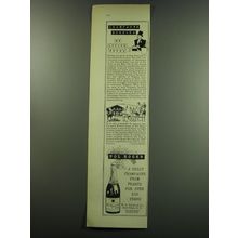 1949 Pol Roger Champagne Ad - Champagne Bubbles by Lucius Beebe