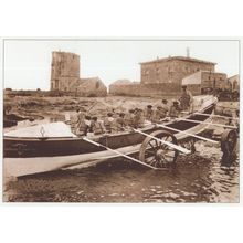 Papa Poydenot Rare Old French Rowing Boat Lifeboat Postcard