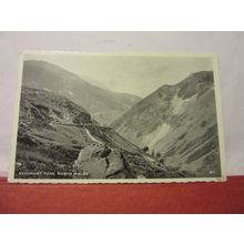 SYCHNANT PASS, NORTH WALES used vintage postcard 1962? pm /