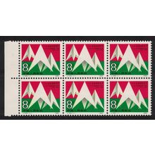 China December 9th Movement Block of 6 1985 MNH SG#3421 MI#2044 Sc#2018