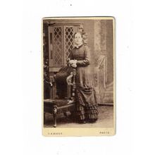 CDV, Elegant Lady, G A Baker, Jubilee Street, Commercial Road, London.