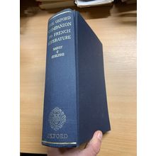 1959 "THE OXFORD COMPANION TO FRENCH LITERATURE" 1.3kg HARDBACK BOOK (P7)