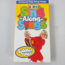 Cedarmont Kids 25 Classic Sing Along Songs Toddler Tunes VHS Taped Used