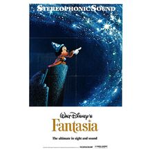 Fantasia (1940)_6 Movie Film Poster Canvas iconic design