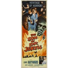 Son Of Dr Jekyll 03 Poster Canvas Movie Film Print A0 A1 A2 A3 A4 A5 A6 Art Wall