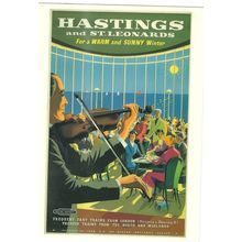 RAIL ADVERTISING HASTINGS NO DRG 149 INC UK POSTAGE