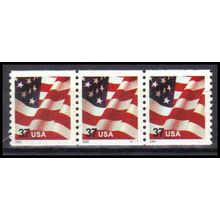 3631 37c U.S. Flag Very Fine MNH PNC S1111/3 #on# Z5436