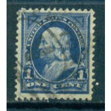 Used 264 1c Benjamin Franklin Almost Very Fine M03012