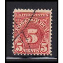 Used J83a 5c Postage Due Average K1450